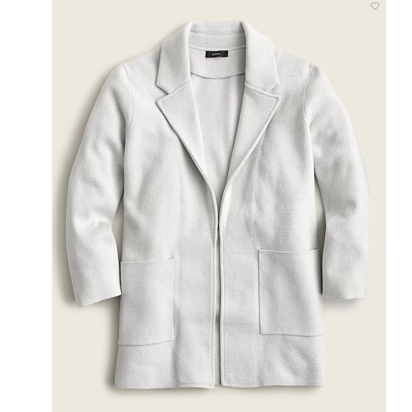J Crew Sophie Open-Front Sweater-Blazer - Picture 2 of 14